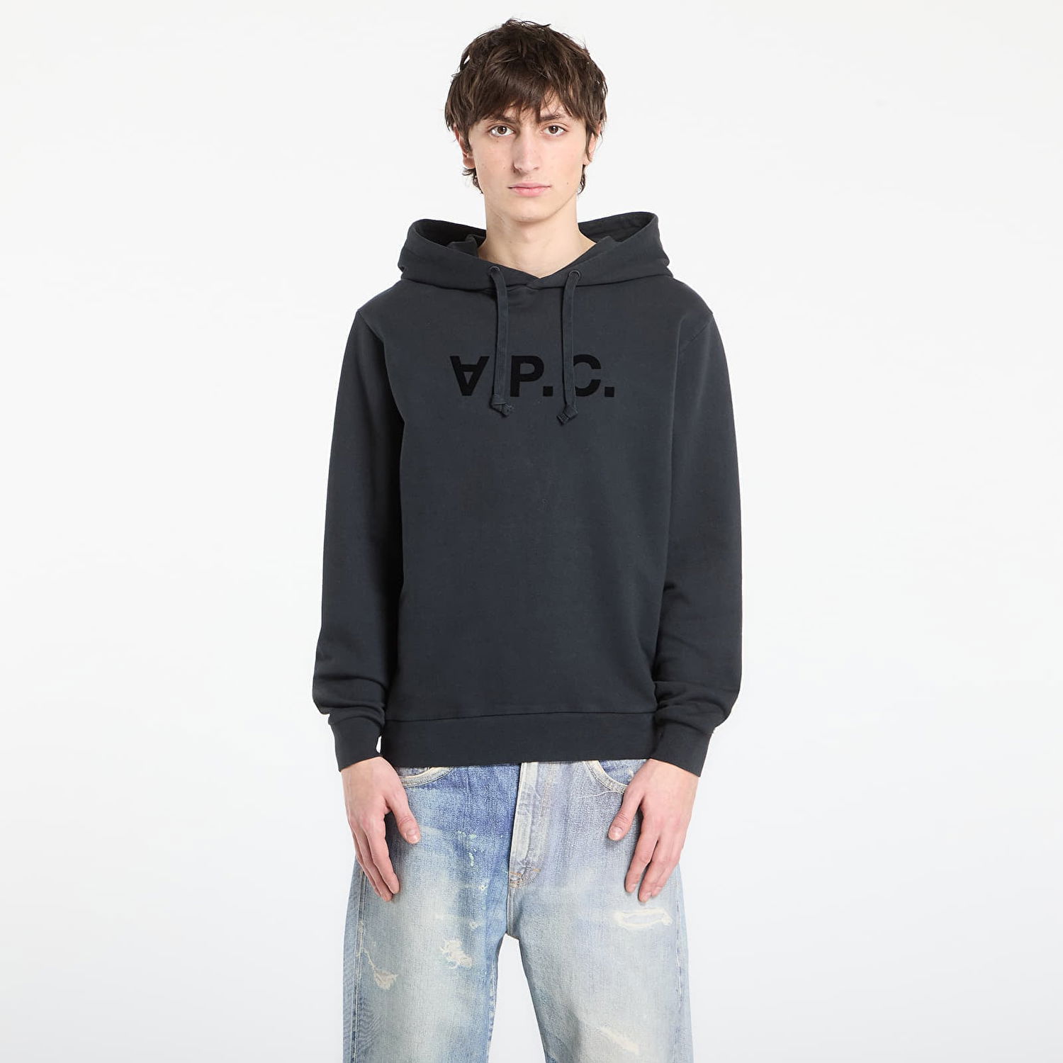Суитчър A.P.C. Standard Hoodie With Large VPC Черно | COHMC-M27908 TZE, 0