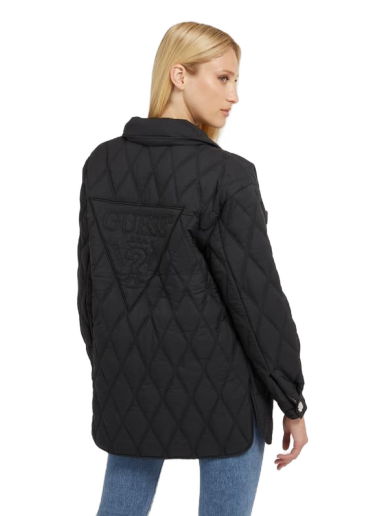 Риза GUESS Quilted Черно | W3YL17WFIW2