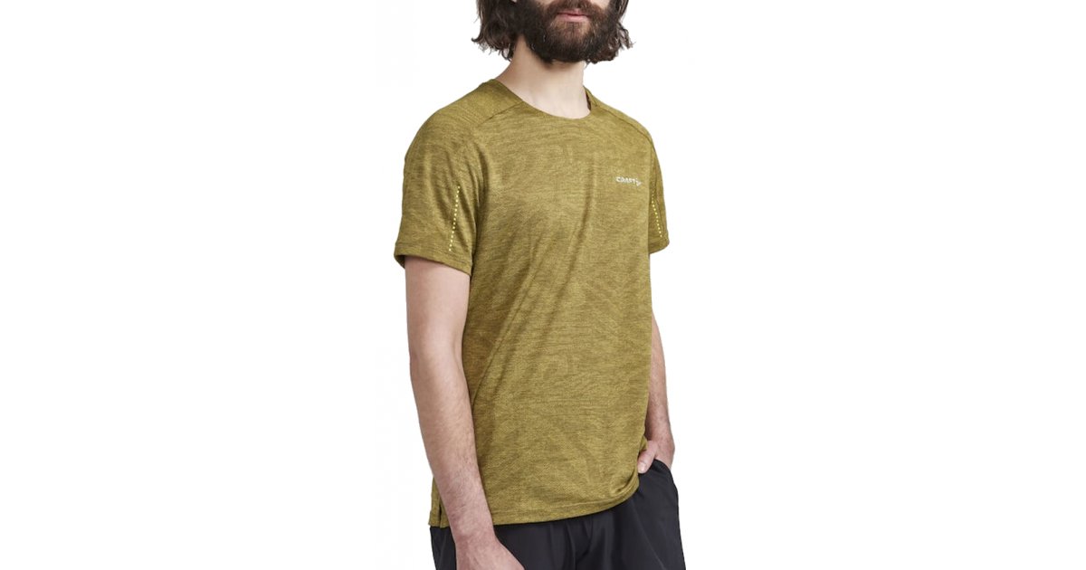 Тениска Craft ADV HiT Structure Tee Жълто | 1912457-632000, 1