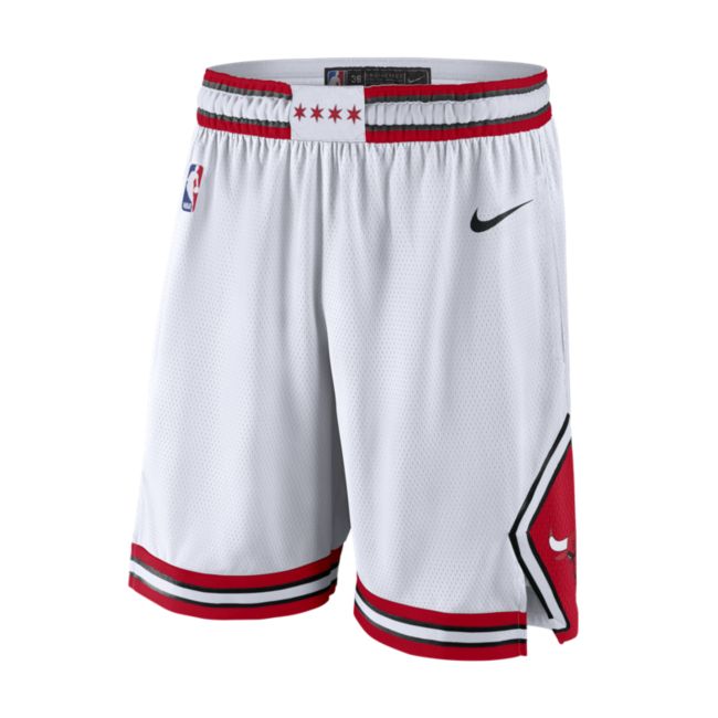 Къси панталони Nike Chicago Bulls Association Edition Men's NBA Swingman Shorts Бяло | AJ5592-100, 1