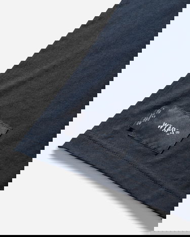 Тениска WTAPS HG Collegiate Print T-Shirt Тъмно синьо | 251ATDT-STM07S NAVY, 3