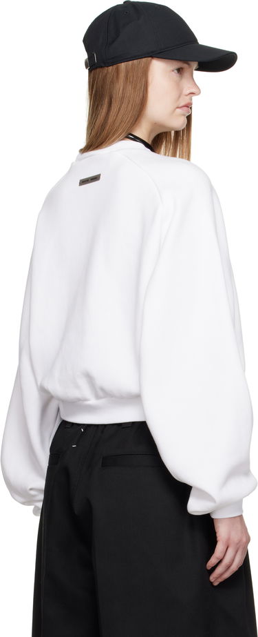Суитчър Fear of God Fear of God ESSENTIALS Fleece Raglan Crewneck Sweatshirt Бяло | 192SP257834FW, 2