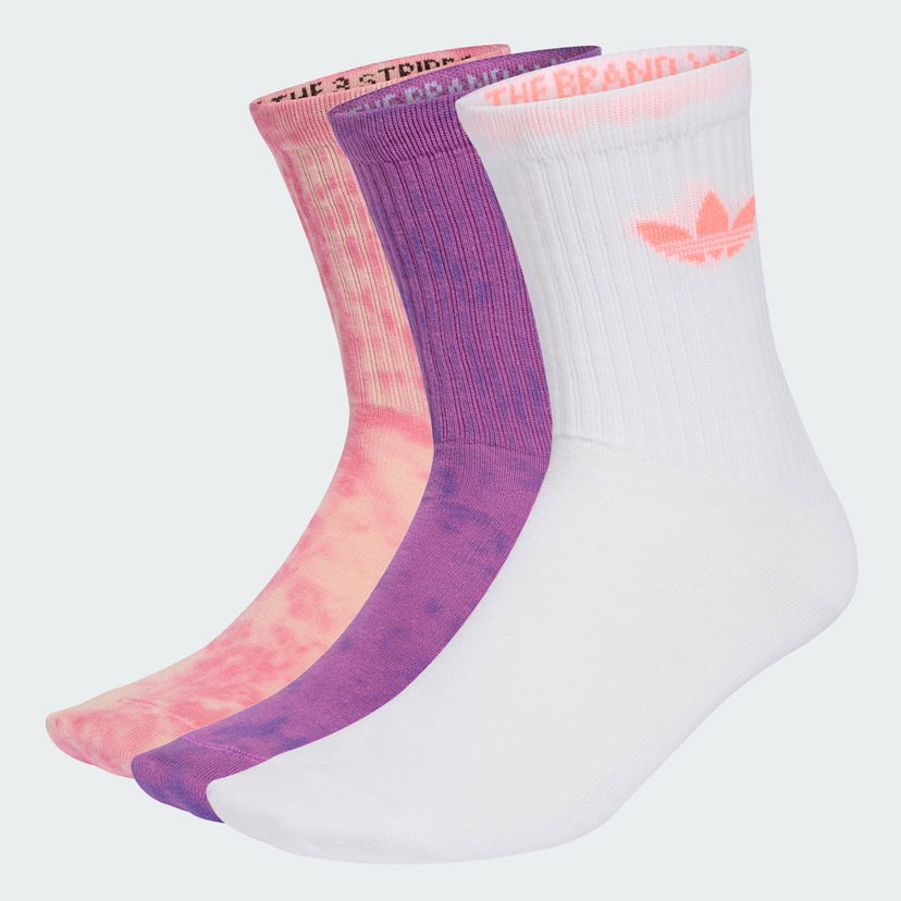 Чорапи adidas Performance Tie-Dye Crew Socks 3 Pairs Многоцветен | KD0973