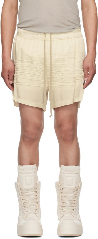 Къси панталони Rick Owens Rick Owens Hollywood Boxers Shorts Бежово | RR01E5306 SCH, 0
