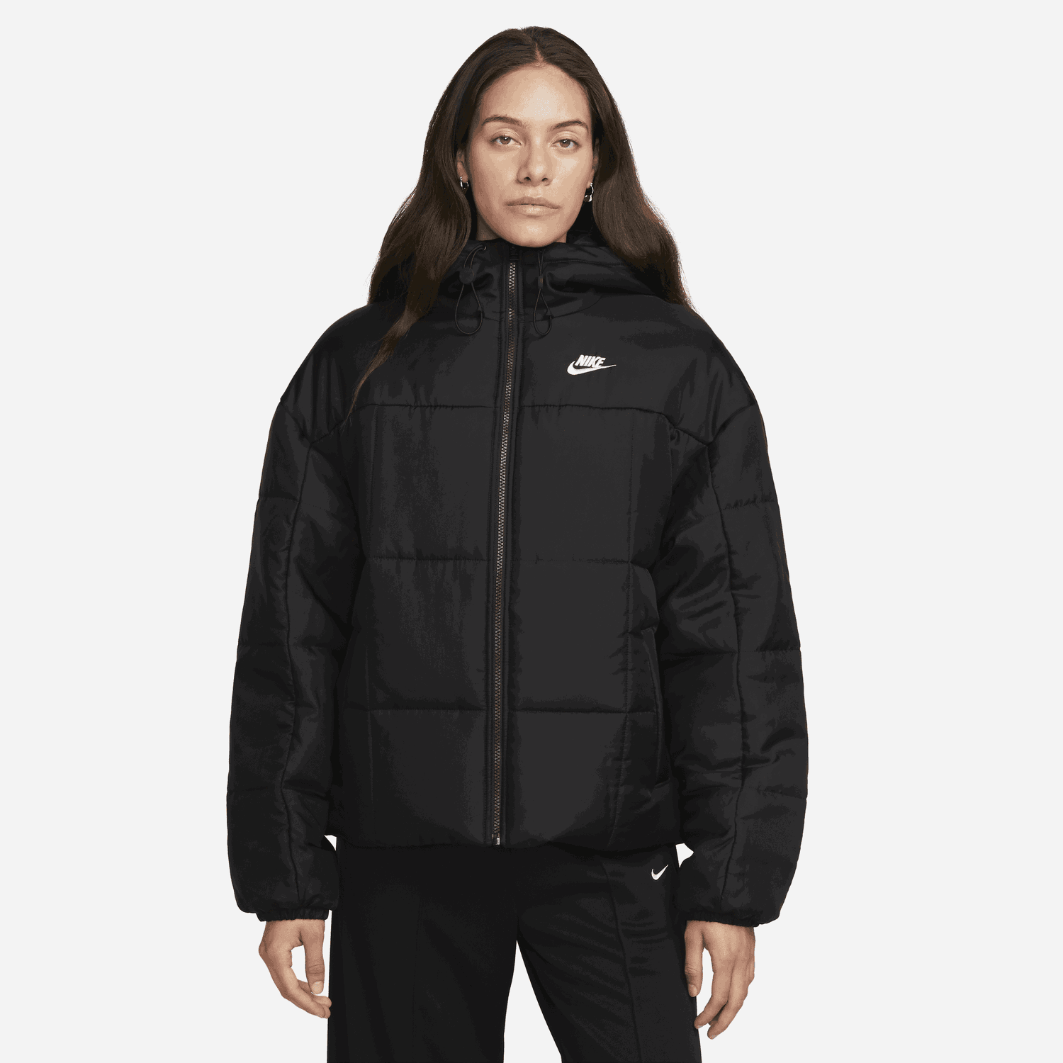 Пухо яке Nike Sportswear Therma-FIT Essentials Черно | FB7672-010, 0