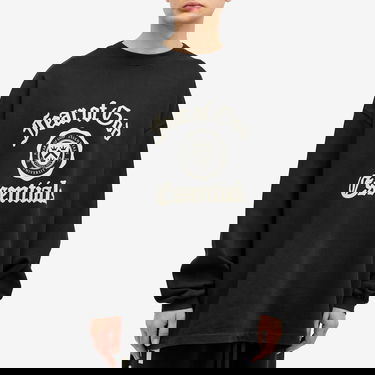 Тениска Fear of God Essentials University Long Sleeve T-Shirt Черно | 125HO242010F, 2