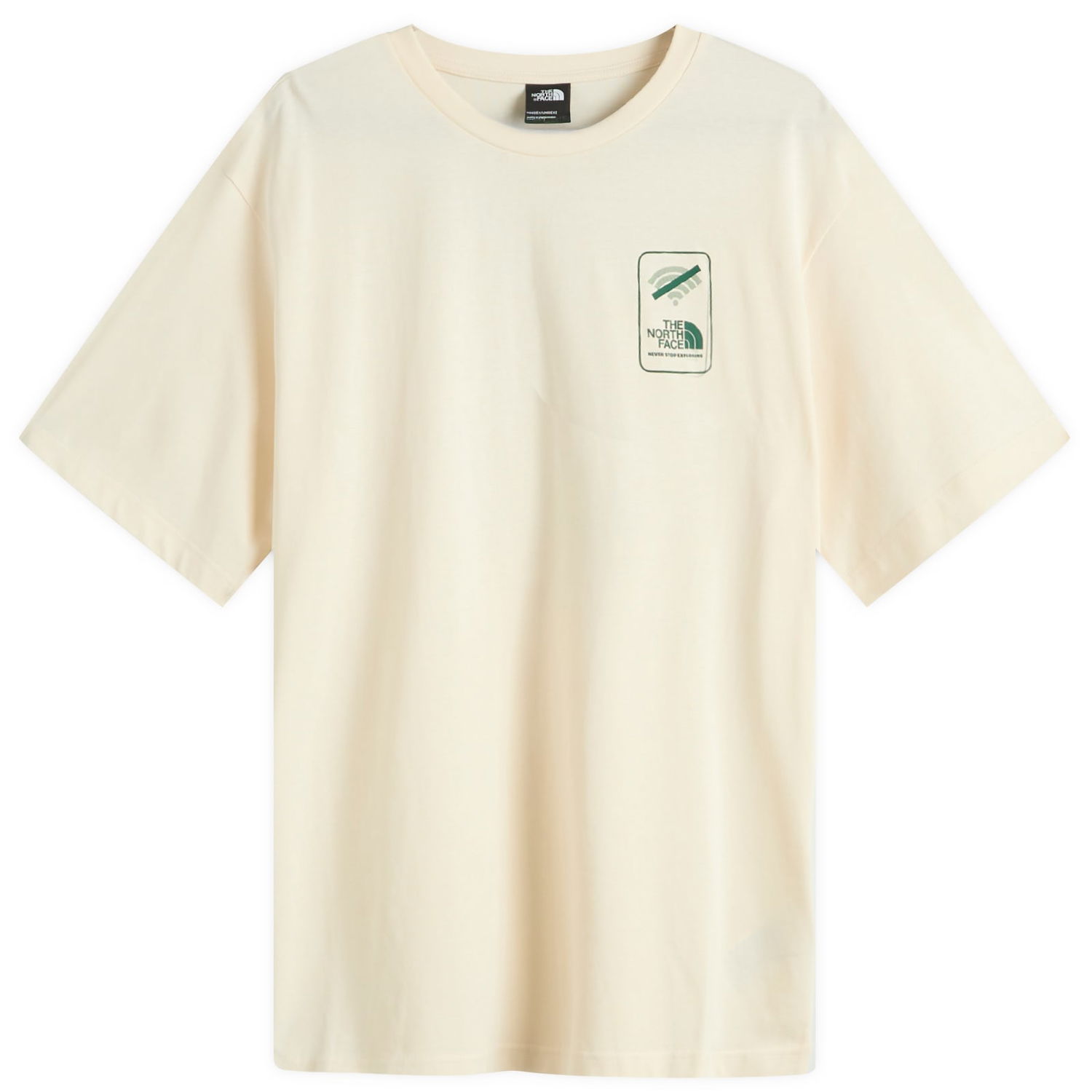 Тениска The North Face No Signal Relaxed T-Shirt, Size Large Бежово | NF0A8F2MQLI, 0