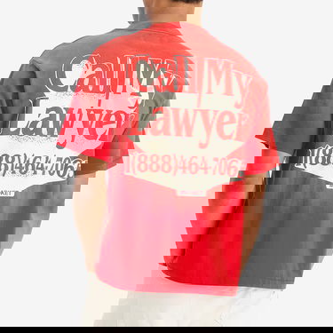 Тениска MARKET Call My Lawyer Graphic T-Shirt, Size Large Червено | 399002164-RED, 3