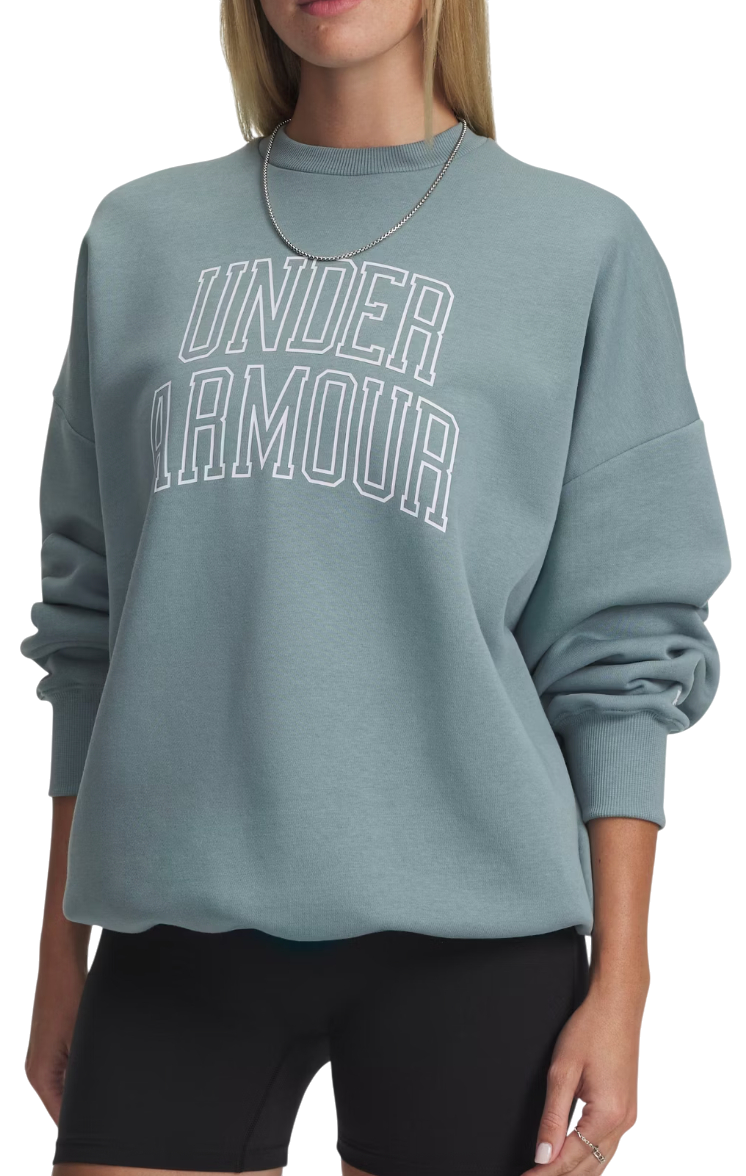 Суитчър Under Armour Rival Fleece Varsity Sweatshirt Тюркоазено | 6007880-323, 0