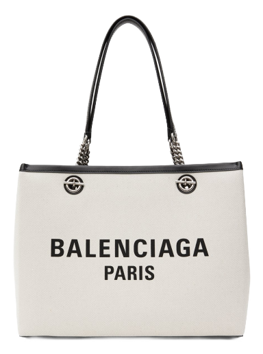 Голяма пазарска чанта Balenciaga Medium Duty Free Tote Bag Бежово | 759973 2AAOK