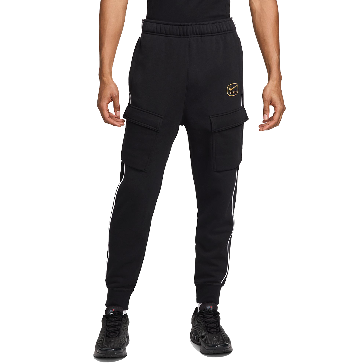 Карго панталони Nike Air Cargo Fleece Pants Черно | HM0180-010, 0