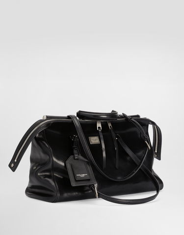 Чанта през рамо Dolce & Gabbana Dolce & Gabbana Vittoria Leather Shoulder and Crossbody Bag Черно | BB7845AW11880999, 3