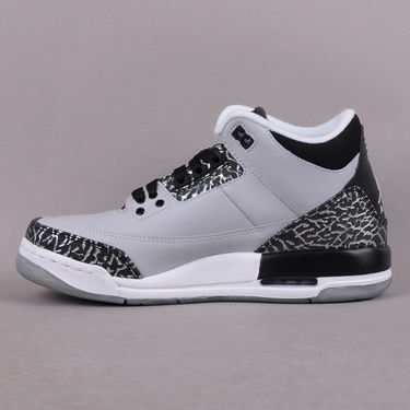 Кецове и обувки Jordan Air Jordan 3 Retro ''Wolf Grey'' BG Сиво | 398614 004, 0