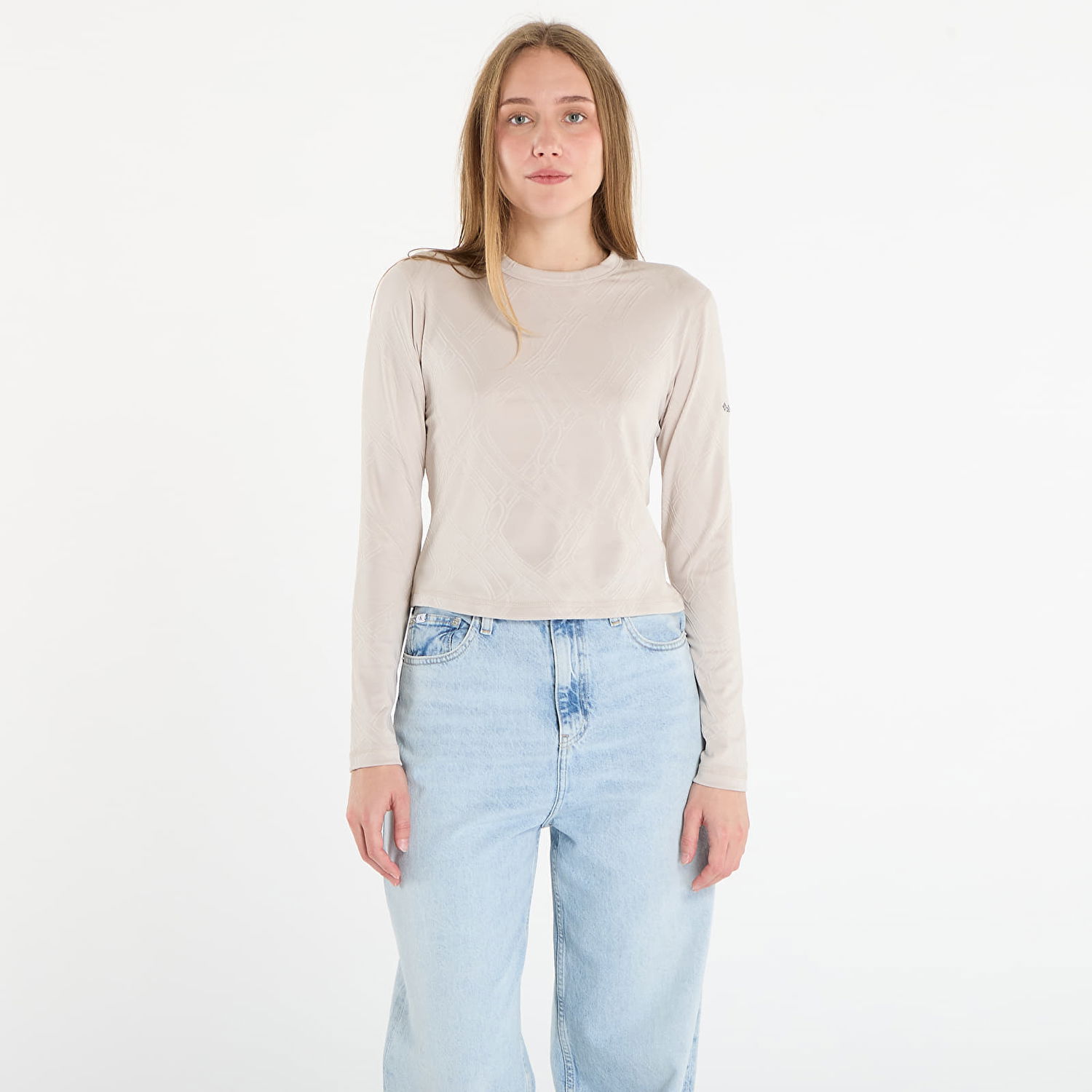 Суитчър Columbia Columbia Granite Point™ Long Sleeve Crew Sweatshirt Бежово | 2135401278, 0