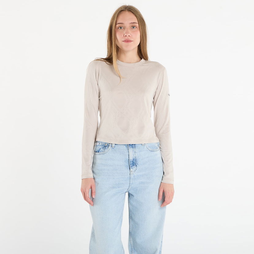 Суитчър Columbia Columbia Granite Point™ Long Sleeve Crew Sweatshirt Бежово | 2135401278
