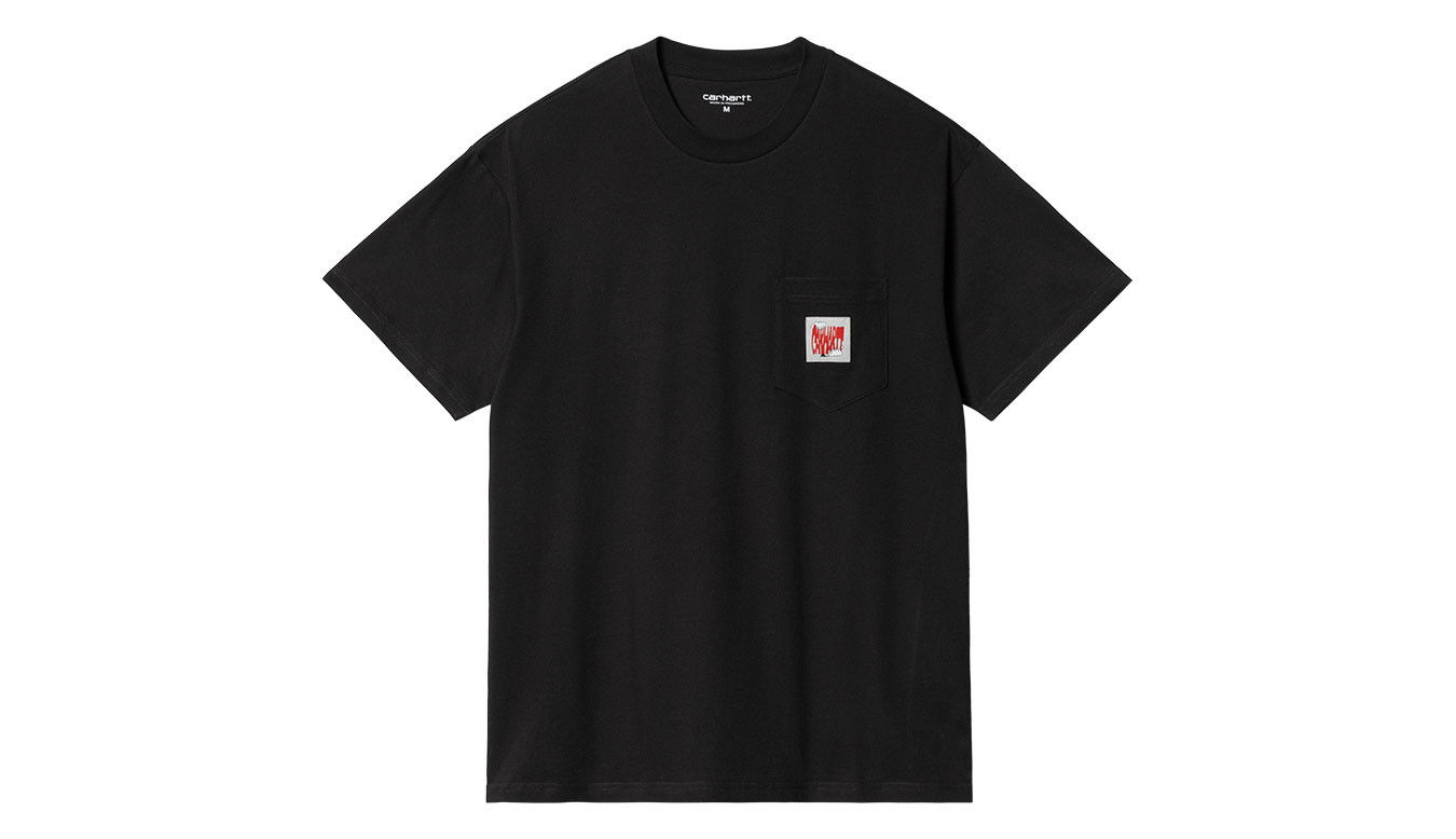 Тениска Carhartt WIP S/S Stretch Pocket T-Shirt Black Черно | I031831_89_XX, 0