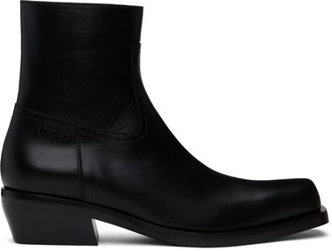 Кецове и обувки Versace Versace Luciano Boots Черно | 1016157_1A11084, 0