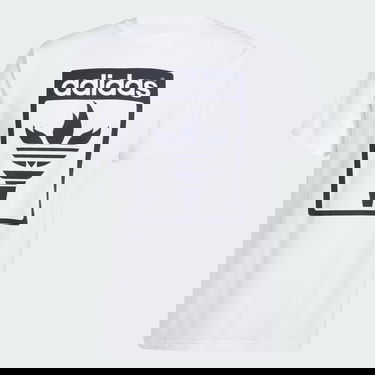 Тениска adidas Performance Trefoil Torch Бяло | JJ1218, 1