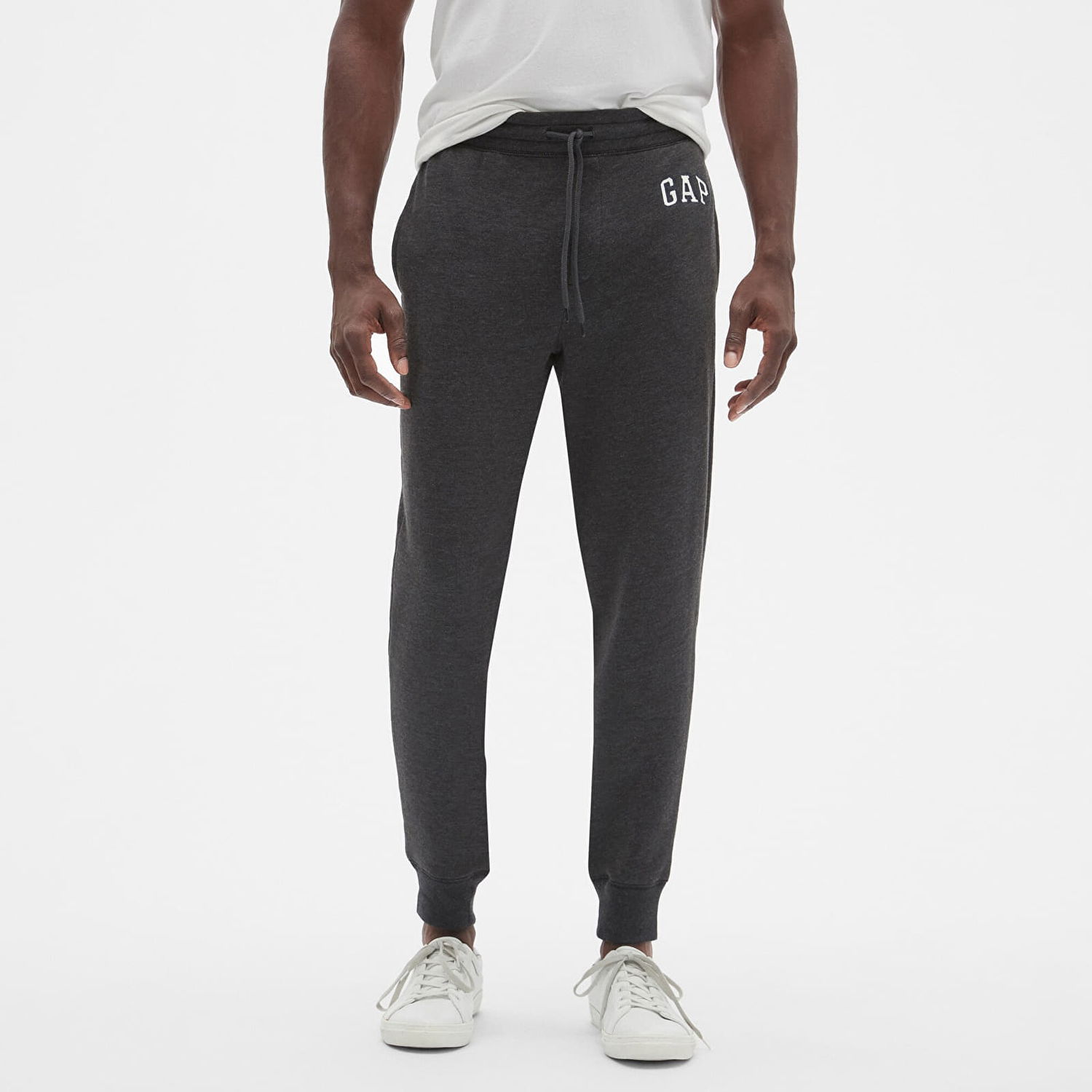 Облекло и аксесоари GAP Logo Jogger Charcoal Grey S Черно | 500382-00, 0
