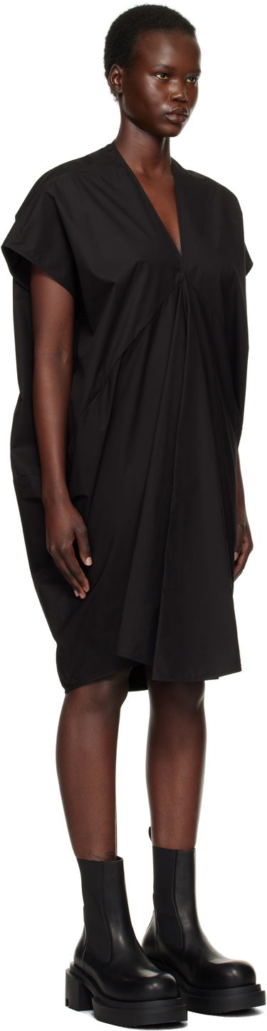 Pокля Rick Owens Rick Owens Hollywood Tommykite V Minidress Черно | RP01E7556 P, 1