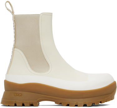 Кецове и обувки Stella McCartney Trace Chelsea Boots Бяло | 800397N0244, 0