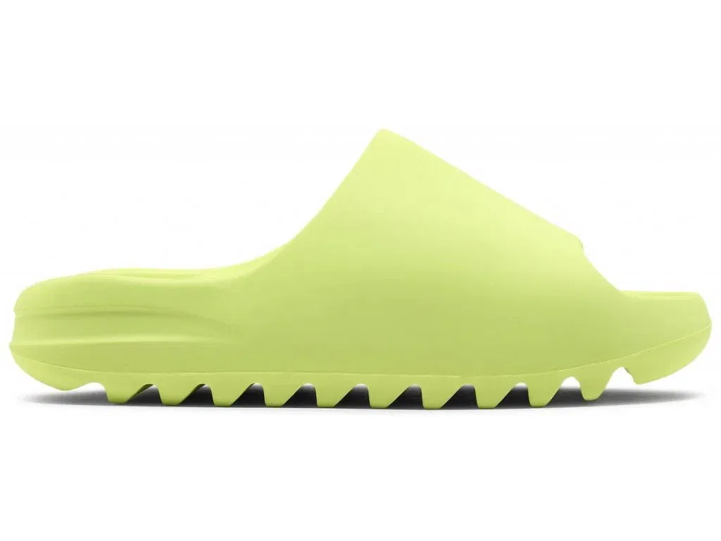 Кецове и обувки adidas Yeezy Yeezy Slide "Glow Green" 2022 Зелено | HQ6447, 0