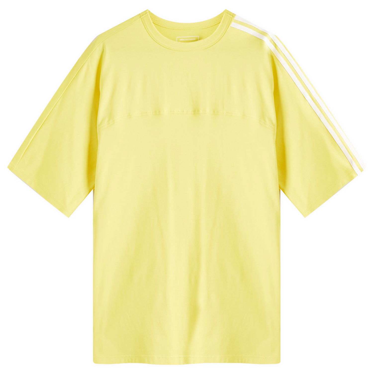 Тениска Y-3 Y-3 3 Stripe T-Shirt, Size Large Жълто | JN3750, 0