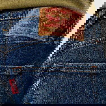 Дънки Levi's 512 Slim Fit Taper Синьо | 59437-0087, 3
