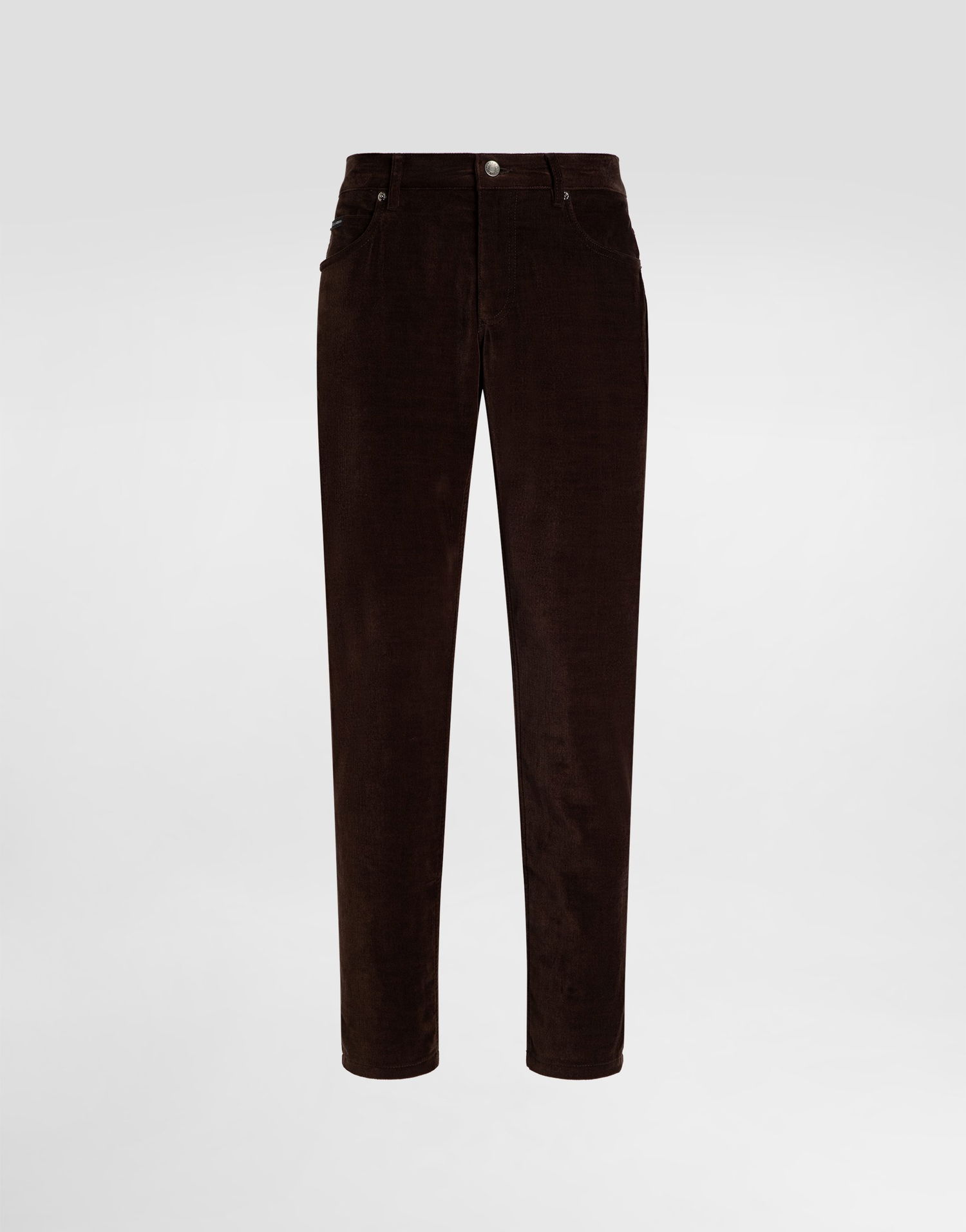 Панталони Dolce & Gabbana Dolce & Gabbana Cotton And Cashmere Regular Fit Trousers Кафяво | GYJCCTGJ589R5515, 0