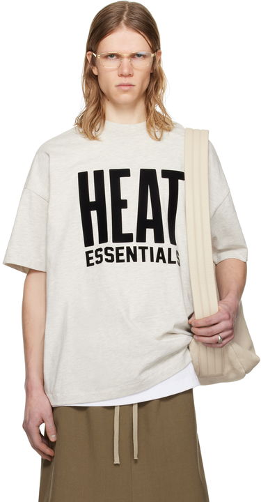 Тениска Fear of God ESSENTIALS NBA Heat Short Sleeve T-Shirt Бежово | 125AL244302F, 0