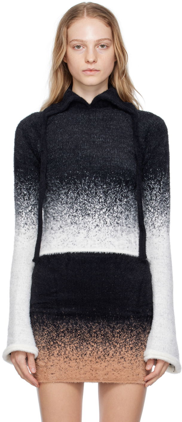 Пуловер Ottolinger Ottolinger Gradient Hoodie Sweater Черно | 705901, 0