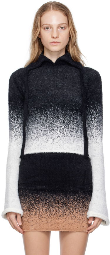 Пуловер Ottolinger Ottolinger Gradient Hoodie Sweater Черно | 705901, 0