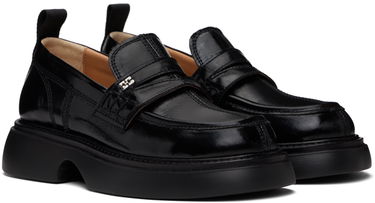 Кецове и обувки GANNI GANNI Everyday Platform Loafers Черно | S2621, 3
