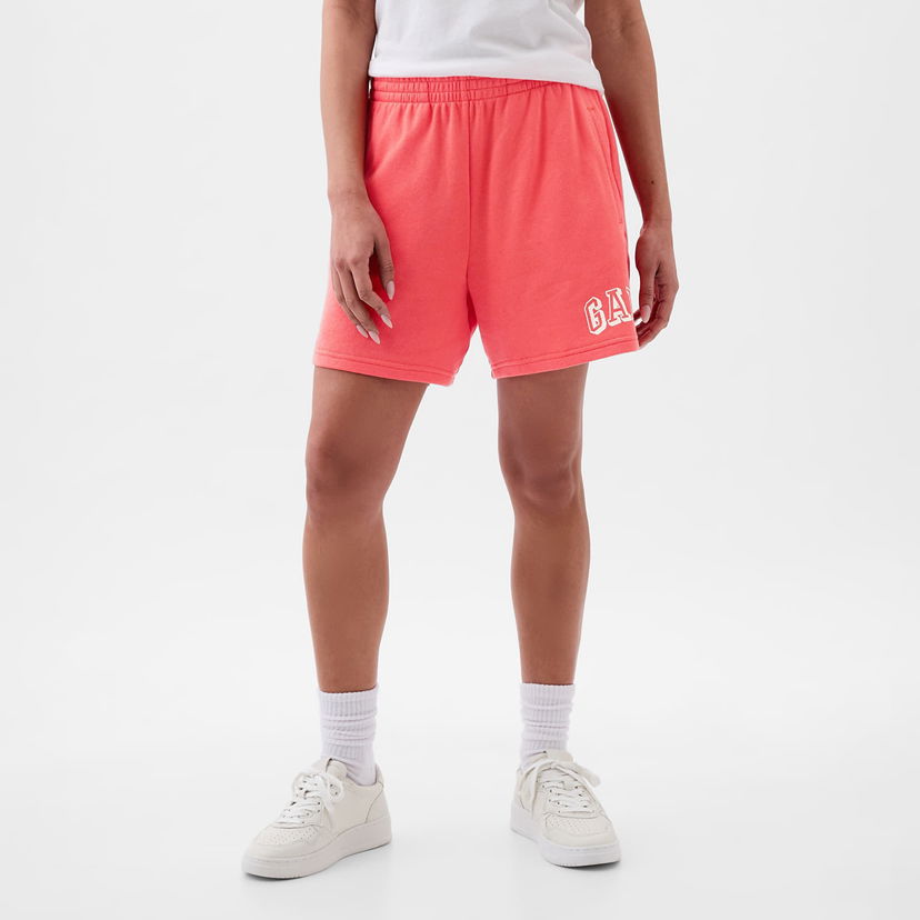 Къси панталони GAP Logo Shorts Cayenne Червено | 885590-02