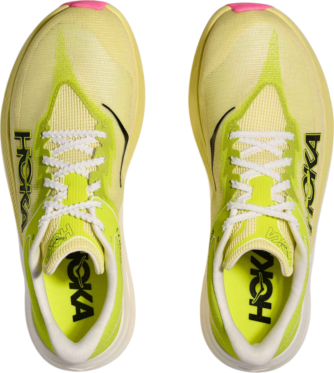 Кецове и обувки Hoka One One Rocket X 3 Жълто | 1168724-snlg, 1
