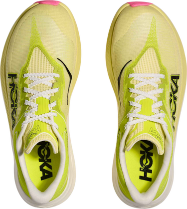 Кецове и обувки Hoka One One Rocket X 3 Жълто | 1168724-snlg, 1