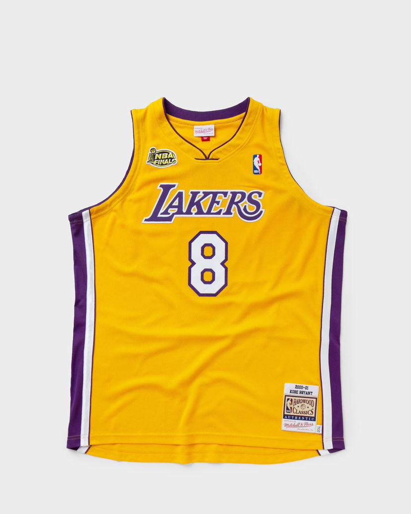 Фланелка Mitchell & Ness NBA AUTHENTIC JERSEY LOS ANGELES LAKERS 2000-01 KOBE BRYANT #8 Жълто | AJY4SB19089-LALLGPR00KBR