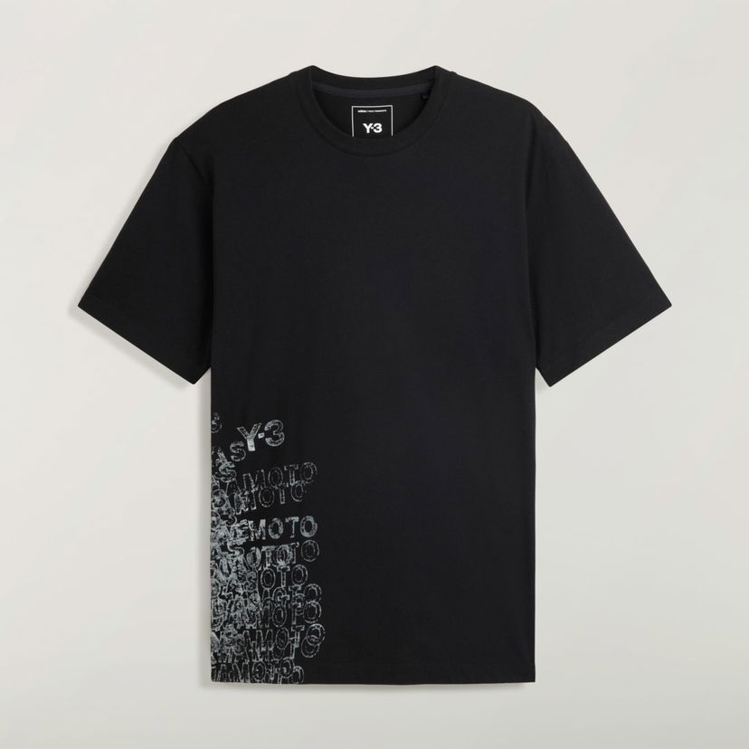 Тениска adidas Performance Y-3 GFX Short Sleeve T-Shirt Черно | KR2223