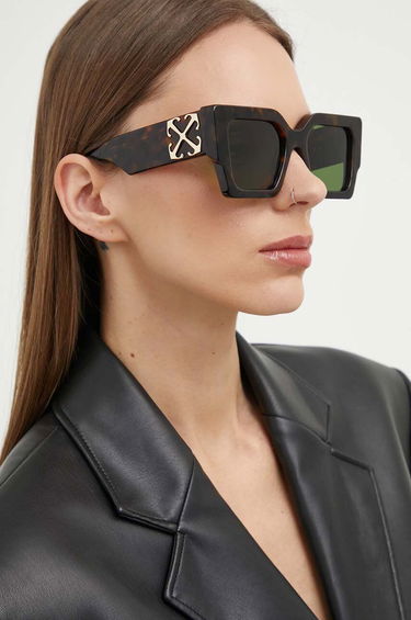 Слънчеви очила Off-White Off-White Square Sunglasses Кафяво | OERI128.556055, 6