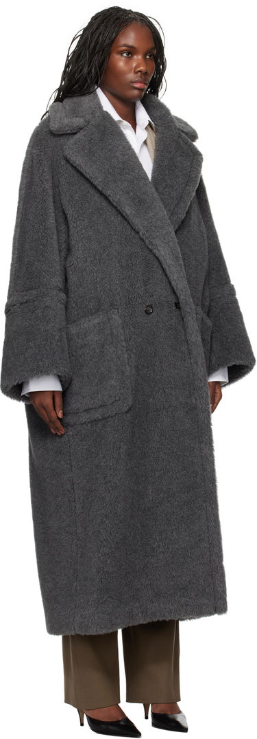 Палта Max Mara Max Mara Kadiak Teddy Coat Сиво | 2421016313600 MM10502, 3
