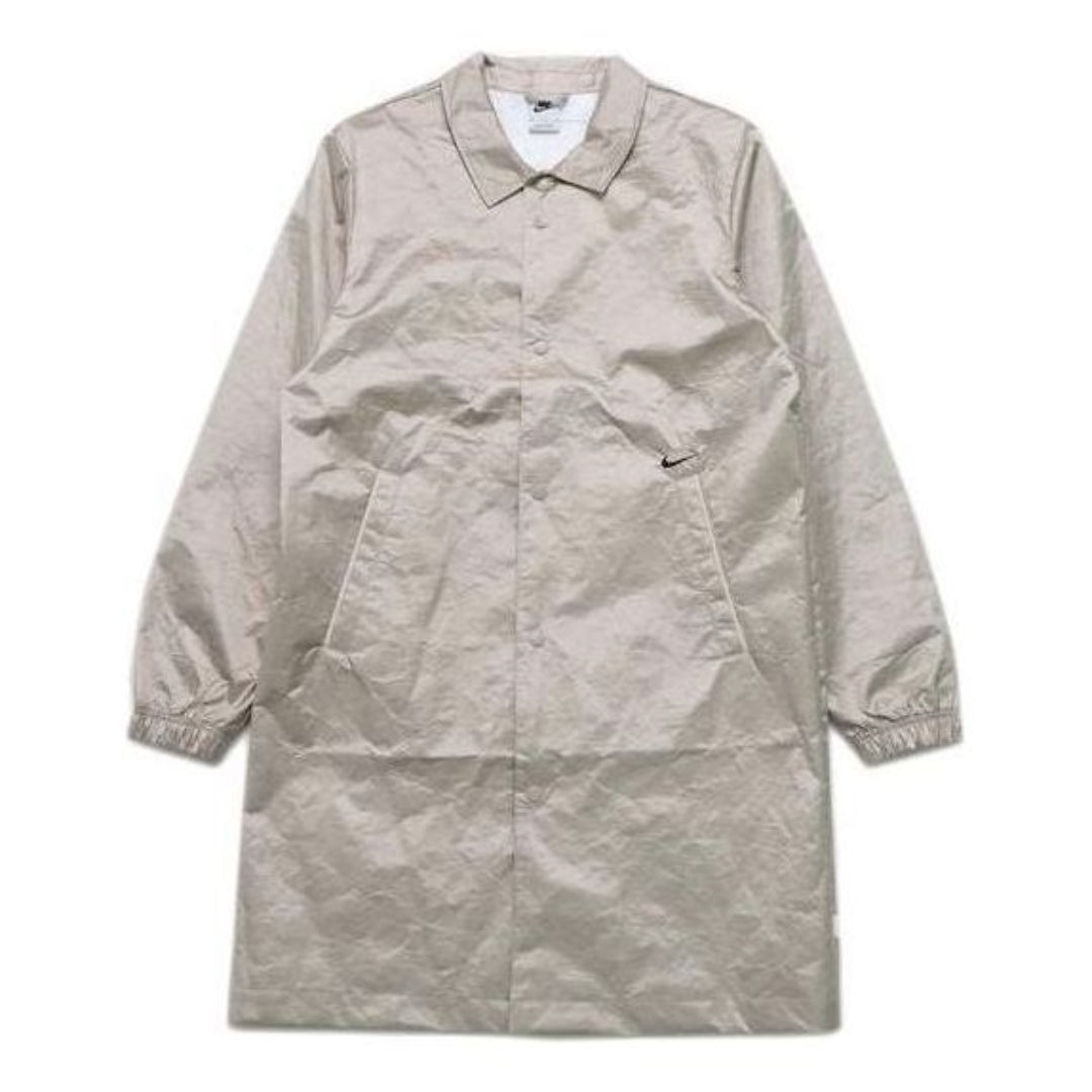 Тренчкот Nike Sportswear Style Essentials Long Jacket Бежово | DH7848-236, 0