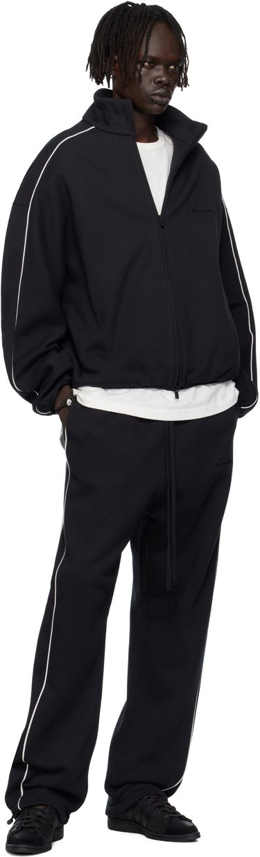 Спортни панталони Fear of God Fear of God ESSENTIALS Relaxed Fleece Piping Sweatpants Черно | 130SP258060F, 3