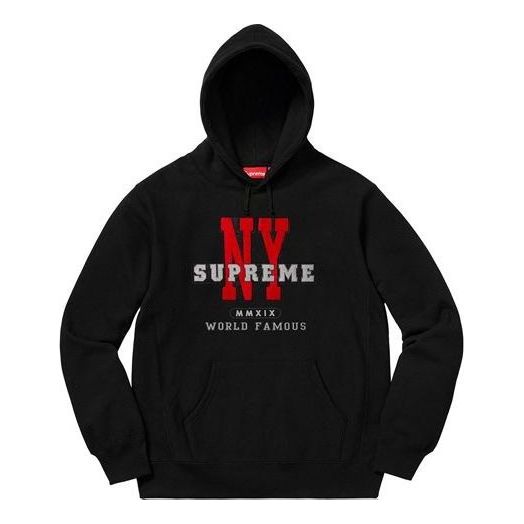 Суитчър Supreme World Famous Hoodie Черно | SUP-FW19-10696