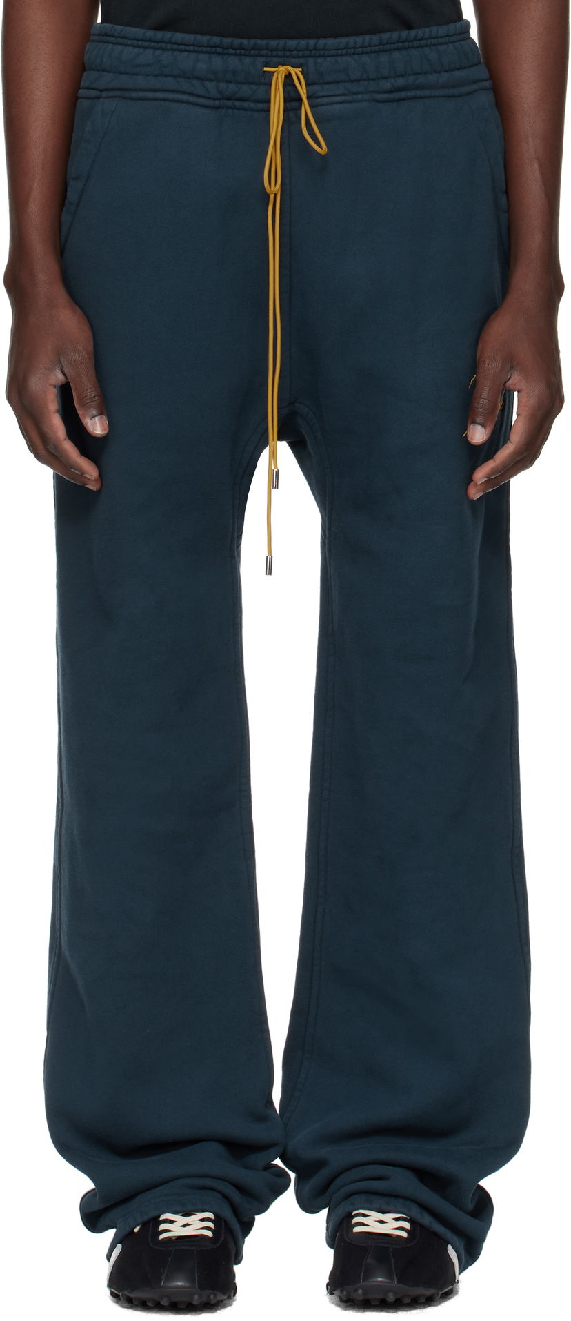 Спортни панталони Rhude Rhude Classic Sweatpants Тъмно синьо | RHPF25PA01012