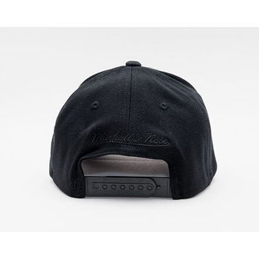Шапка с козирка Mitchell & Ness Pinscript Logo Classic Red Branded Black Черно | HHSSINTL101-MNNYYPPPBLCK, 1