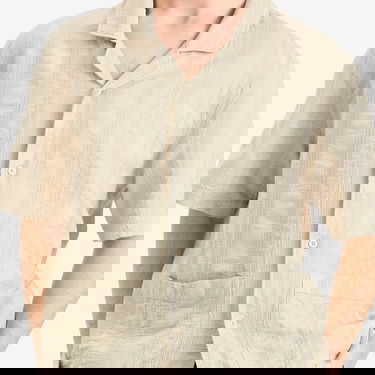 Риза A Kind of Guise A Kind of Guise Salvi Textured Shirt, Size Large Бежово | 147-11702-817, 5