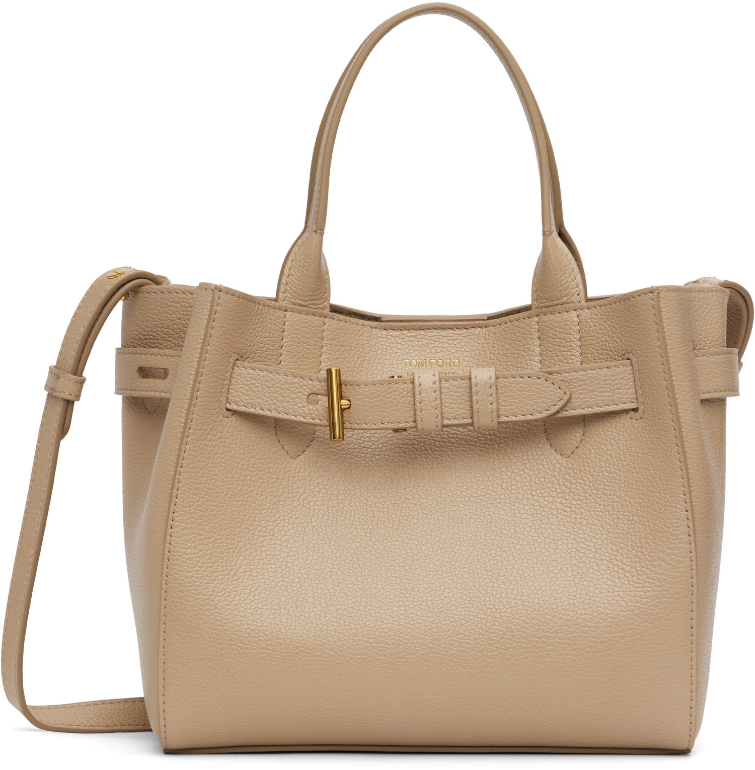 Дамска чанта Tom Ford Tom Ford Audrey Small Grain Leather Bag Бежово | L1885-LCL429X, 0