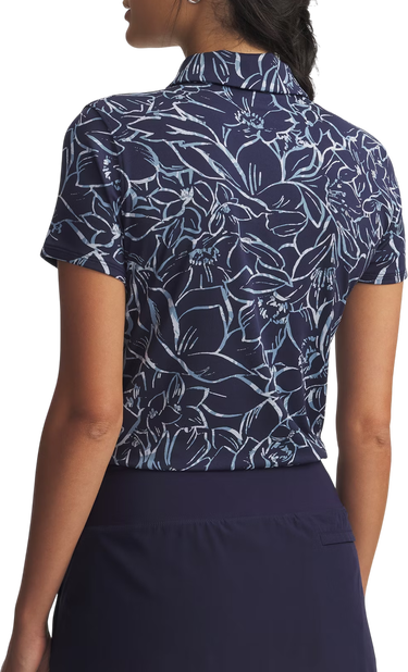 Поло тениска Under Armour Playoff 3.0 Floral Printed Polo Тъмно синьо | 1387148-411, 1