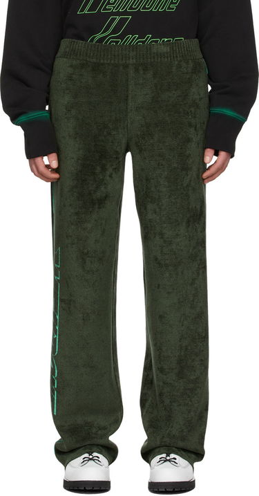 Спортни панталони We11done Viscose Lounge Pants Зелено | WD-KP1-22-626-U-KK, 0