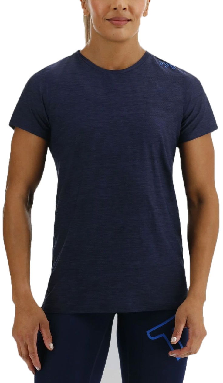 Тениска TYR Short Sleeve T-Shirt Синьо | fptso3a-914, 0